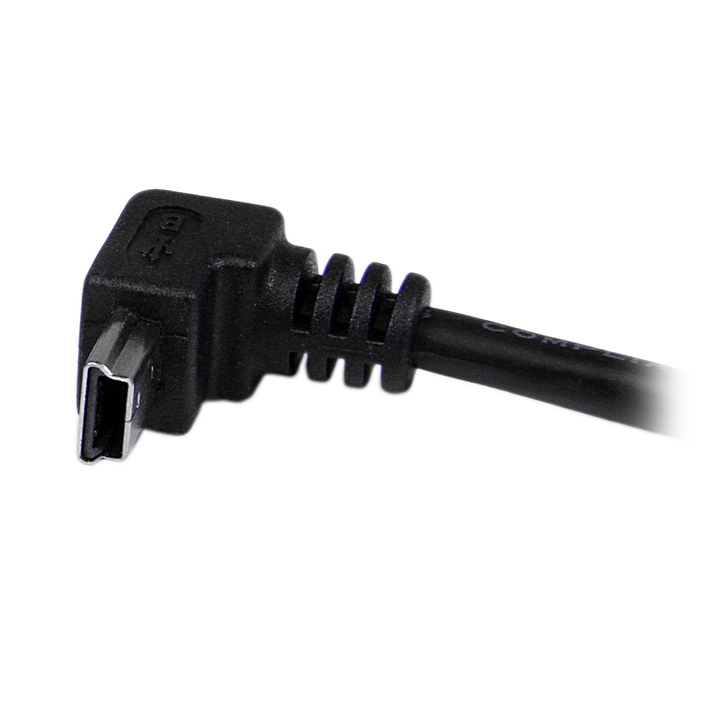 StarTech USBAMB2MD 2m Mini USB Cable - A to Down Angle Mini B